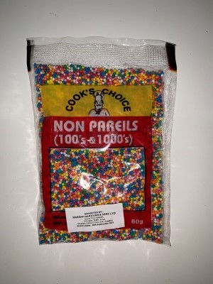 004 BAKING PRODUCTS 004-1313-05 COOK'S CHOICE 100'S & 1000'S 80G PKT $1.50