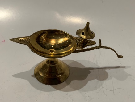 011 BRASS WARE 011-2059-01 ARTI TRAY 5 DIYA EACH $20.15
