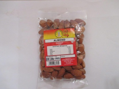 083 NUTS 083-8501-02 ALMONDS COOK'S CHOICE 50GR PKT $1.90