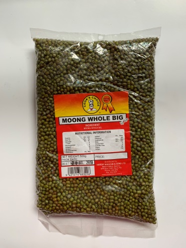 089 COOK'S CHOICE GRAINS 089-9... COOK'S CHOICE MUNG WHOLE 1 KG PKT $3.65 9421016883233